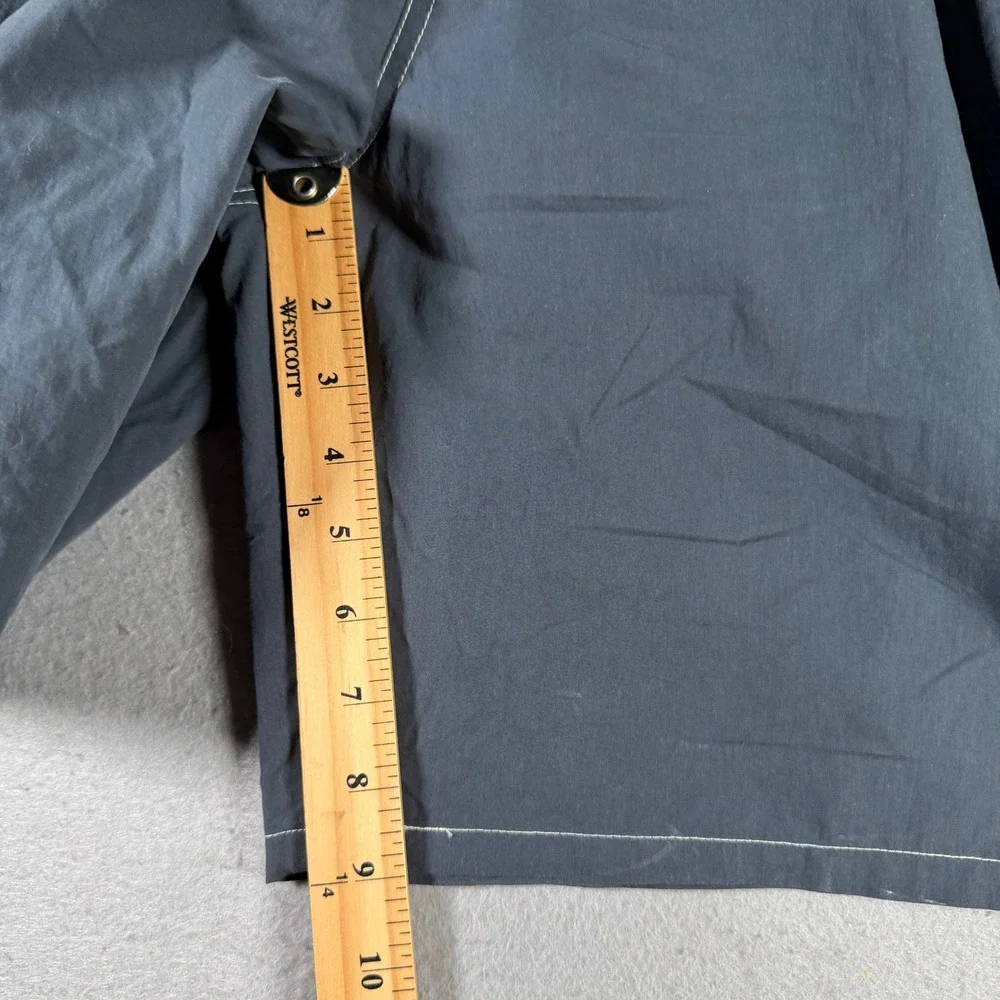 Speedo Mens Beach Bungalow Swim Trunks‎ Gray Cargo Board Shorts 732730 NWT L